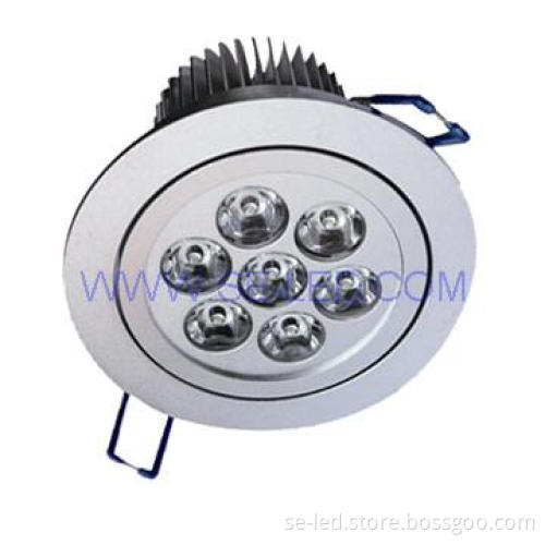 CE ROHS Energy Saving 7W Epistar LED Ceiling Light